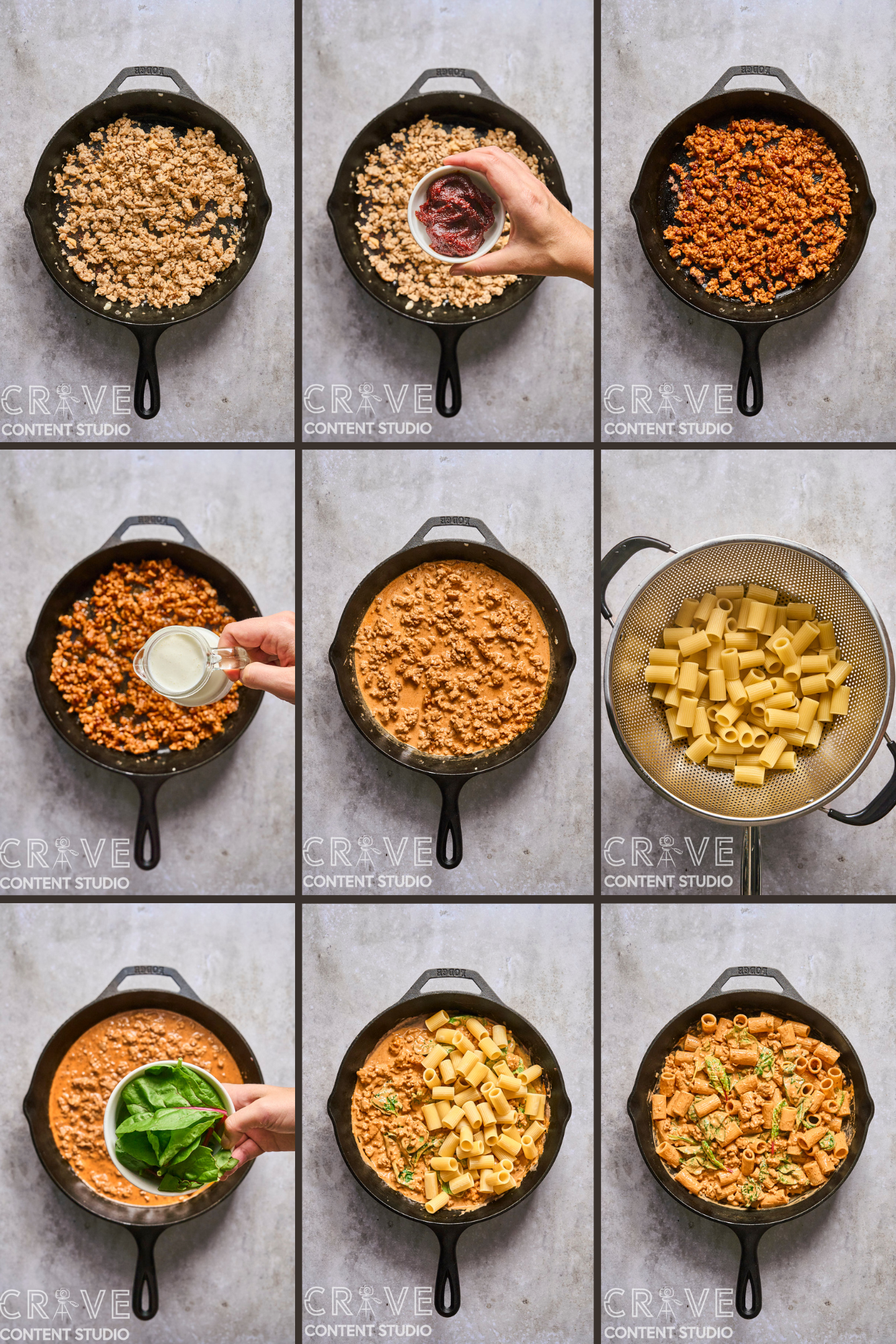 Creamy Gochujang Chicken Pasta