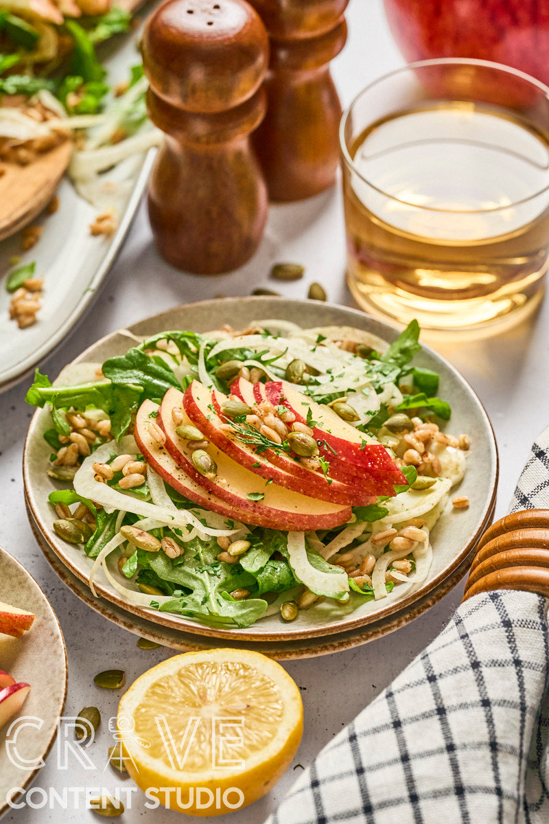 Shaved Fennel & Apple Farro Salad (Mini Exclusive)