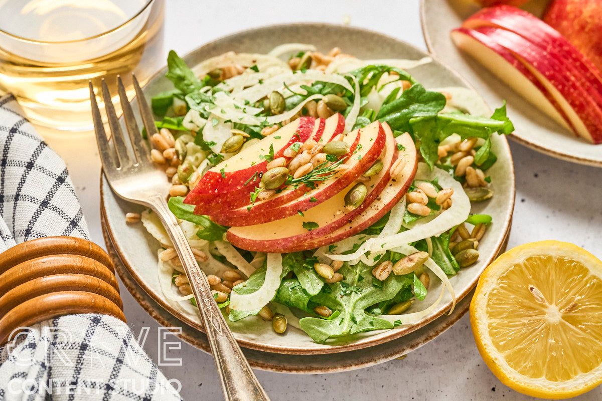Shaved Fennel & Apple Farro Salad (Mini Exclusive)