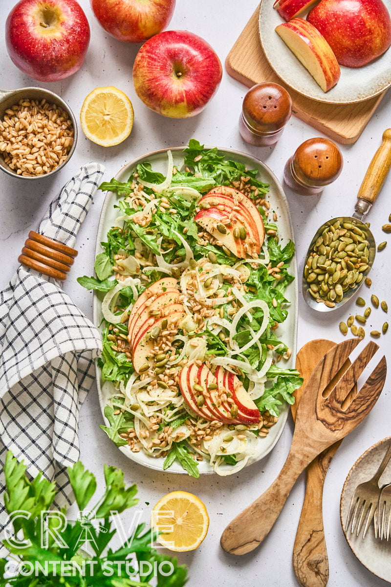 Shaved Fennel & Apple Farro Salad (Mini Exclusive)