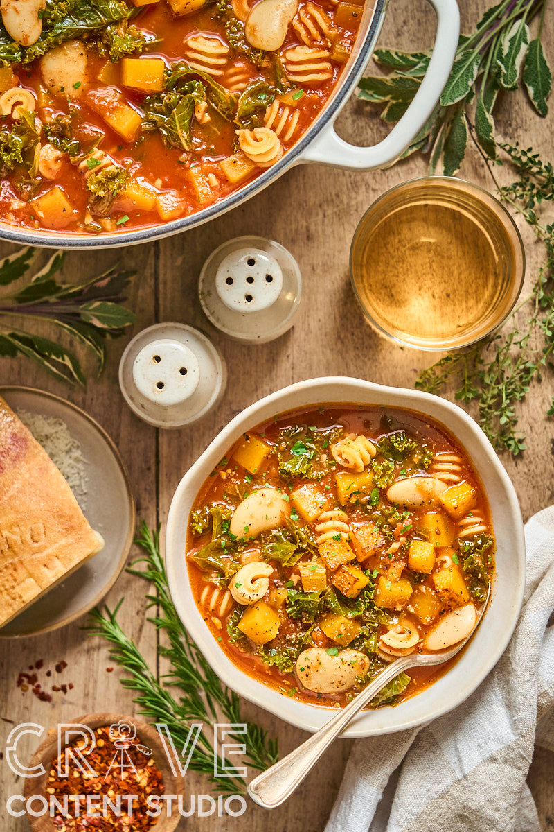 Winter Minestrone with Butternut and Kale (Mini-Exclusive)
