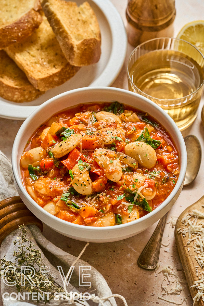 One Pot Veggie & Butter Bean Stew