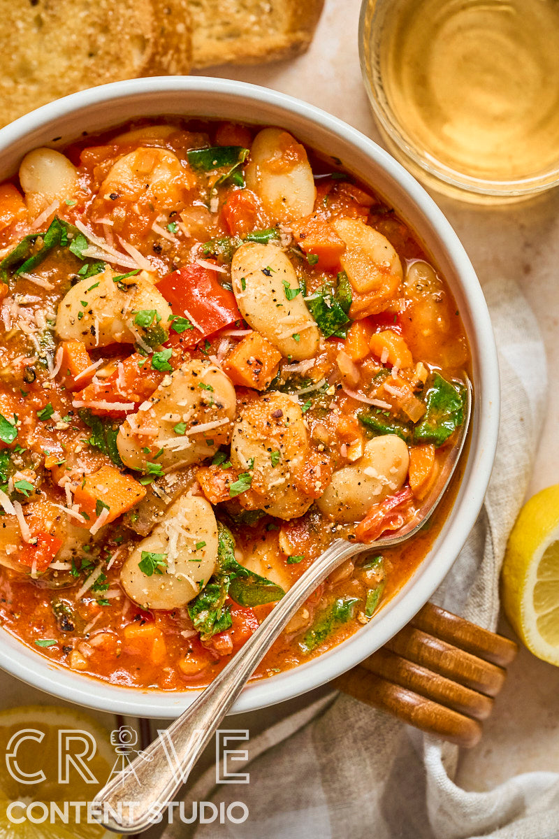 One Pot Veggie & Butter Bean Stew