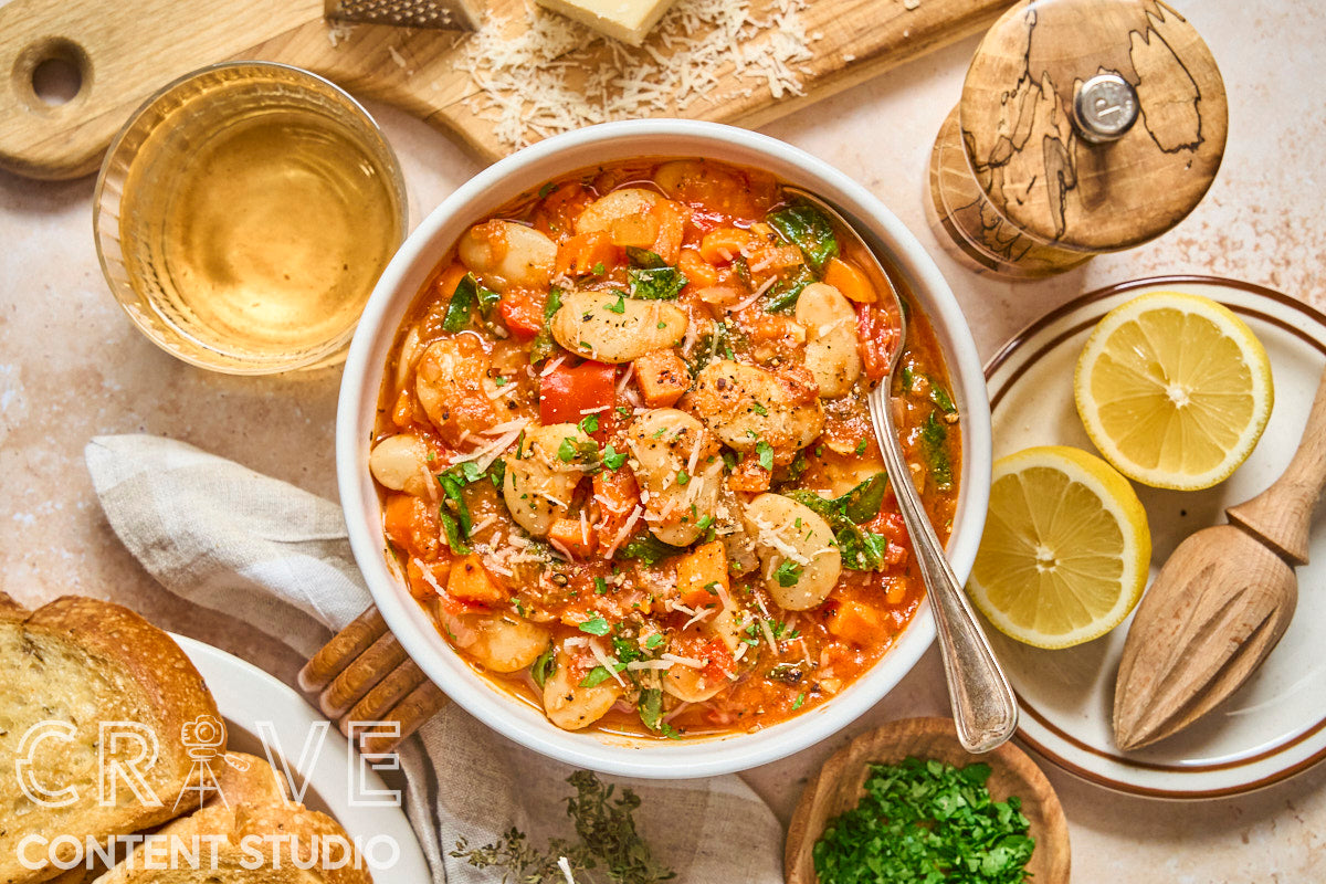 One Pot Veggie & Butter Bean Stew