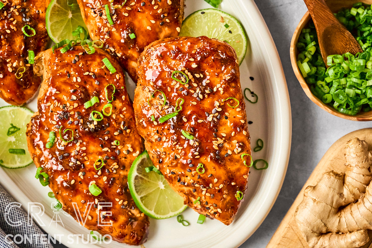 Ginger-Hoisin Chicken Breasts