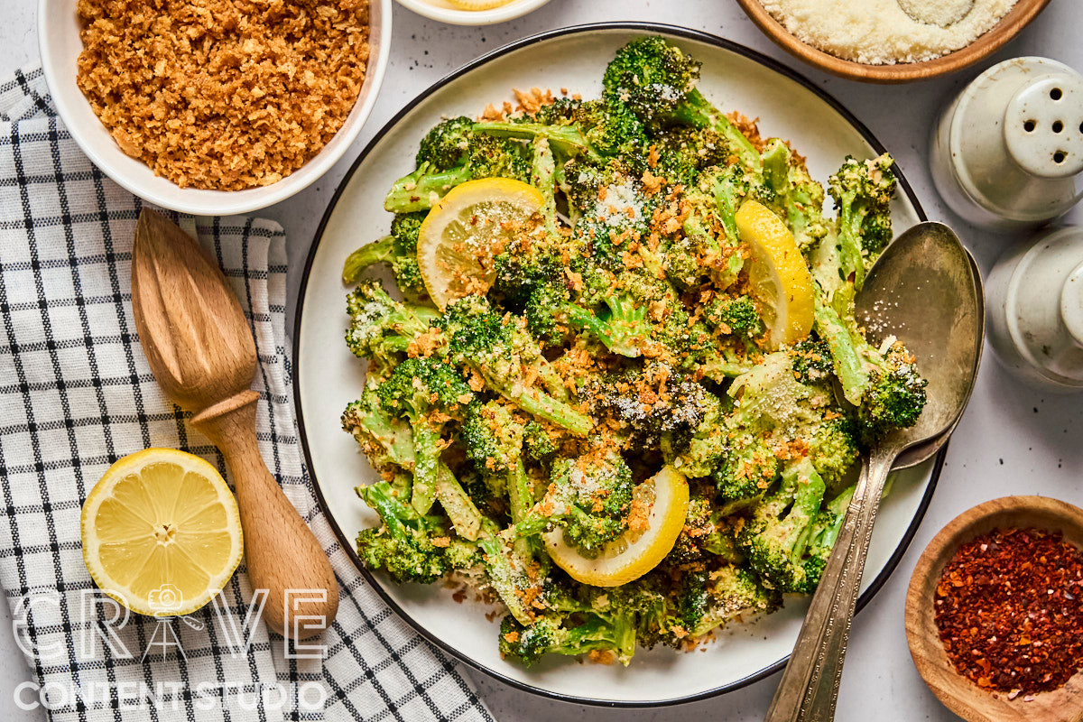 Miso-Caesar Roast Broccoli (Mini Exclusive)