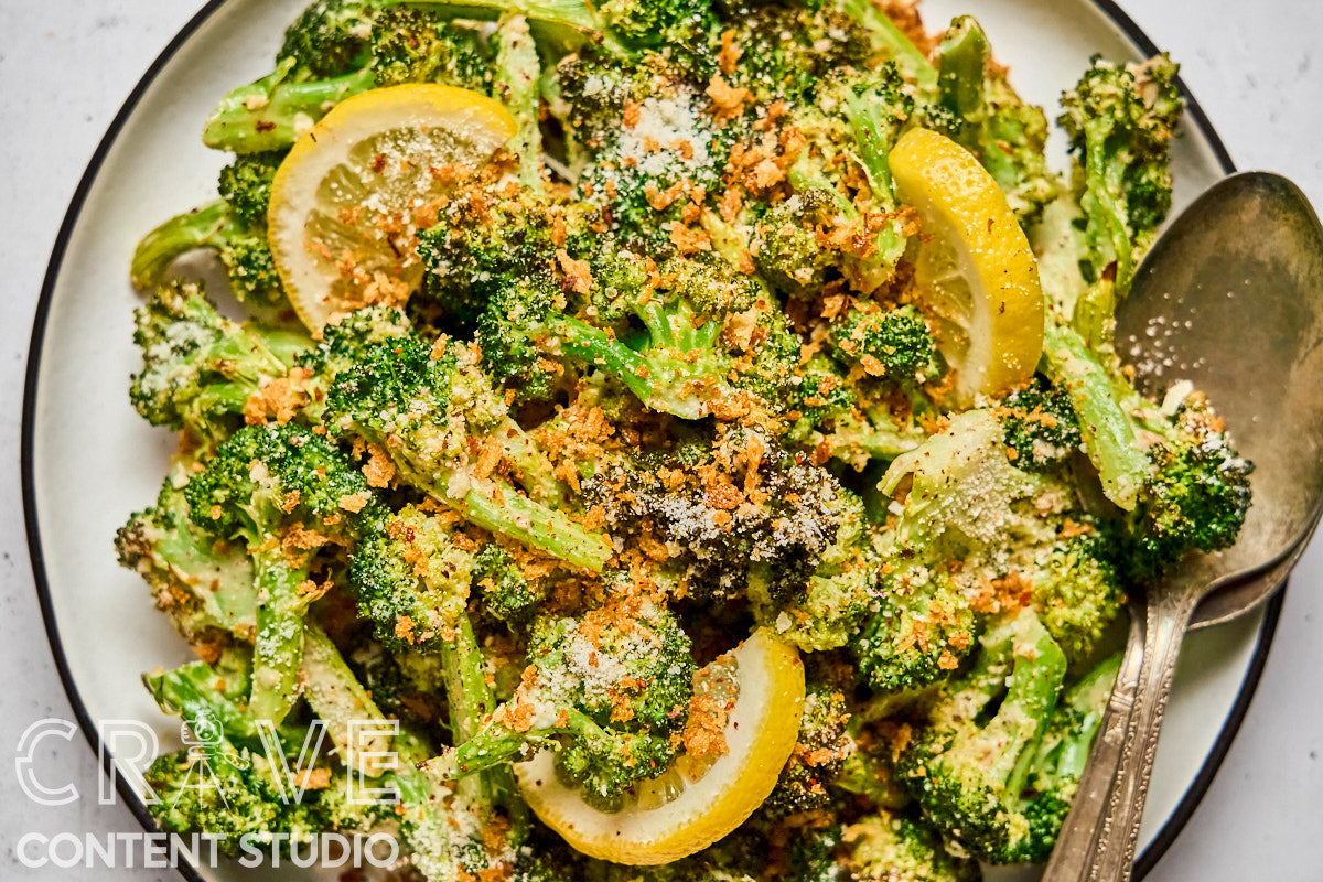 Miso-Caesar Roast Broccoli (Mini Exclusive)