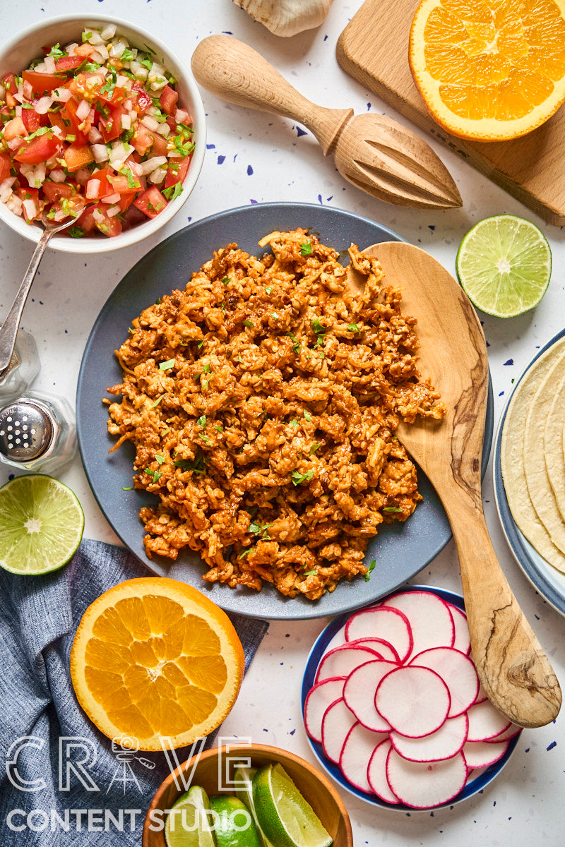 Shredded Tofu Tacos