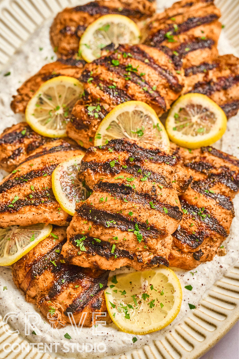 Sumac-Yogurt Marinated Chicken Thighs