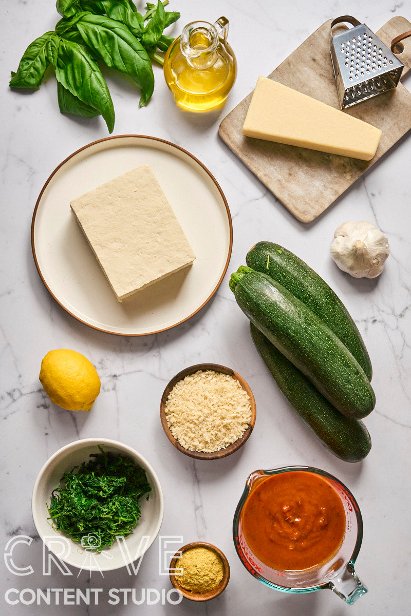 Tomato-Basil Zucchini Rollatini