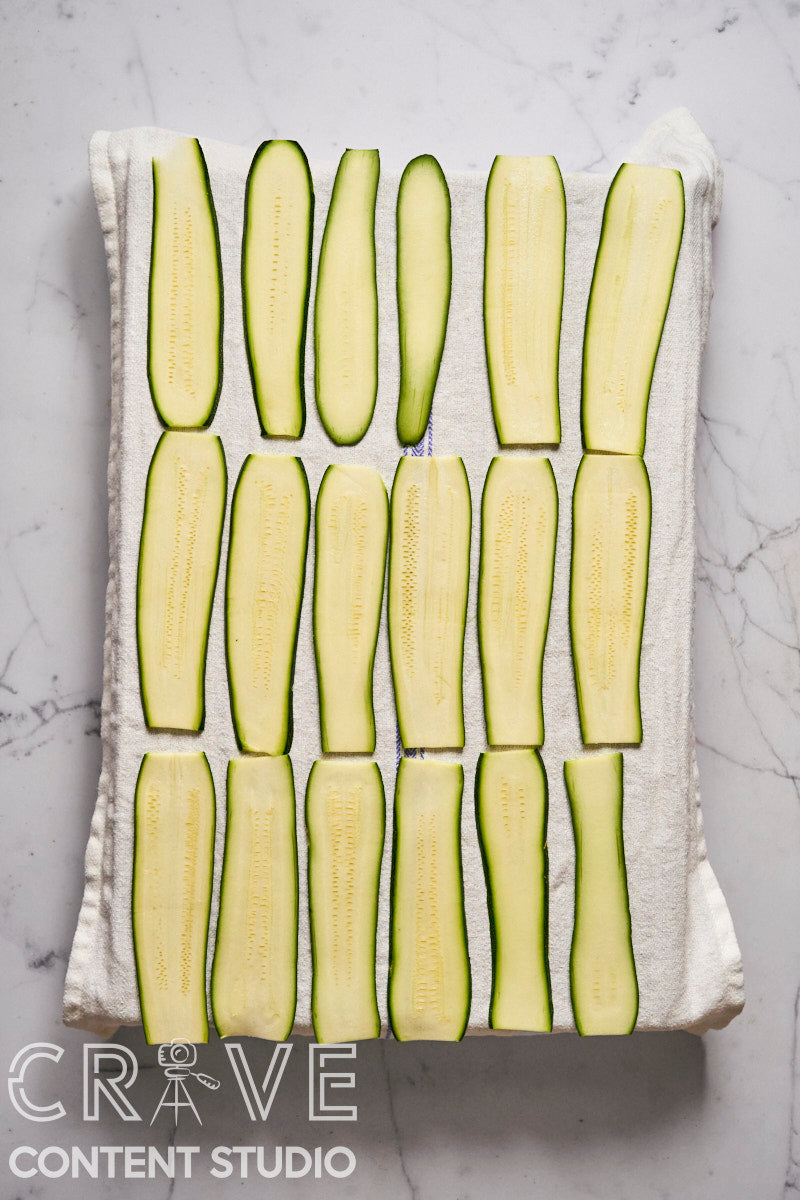 Tomato-Basil Zucchini Rollatini