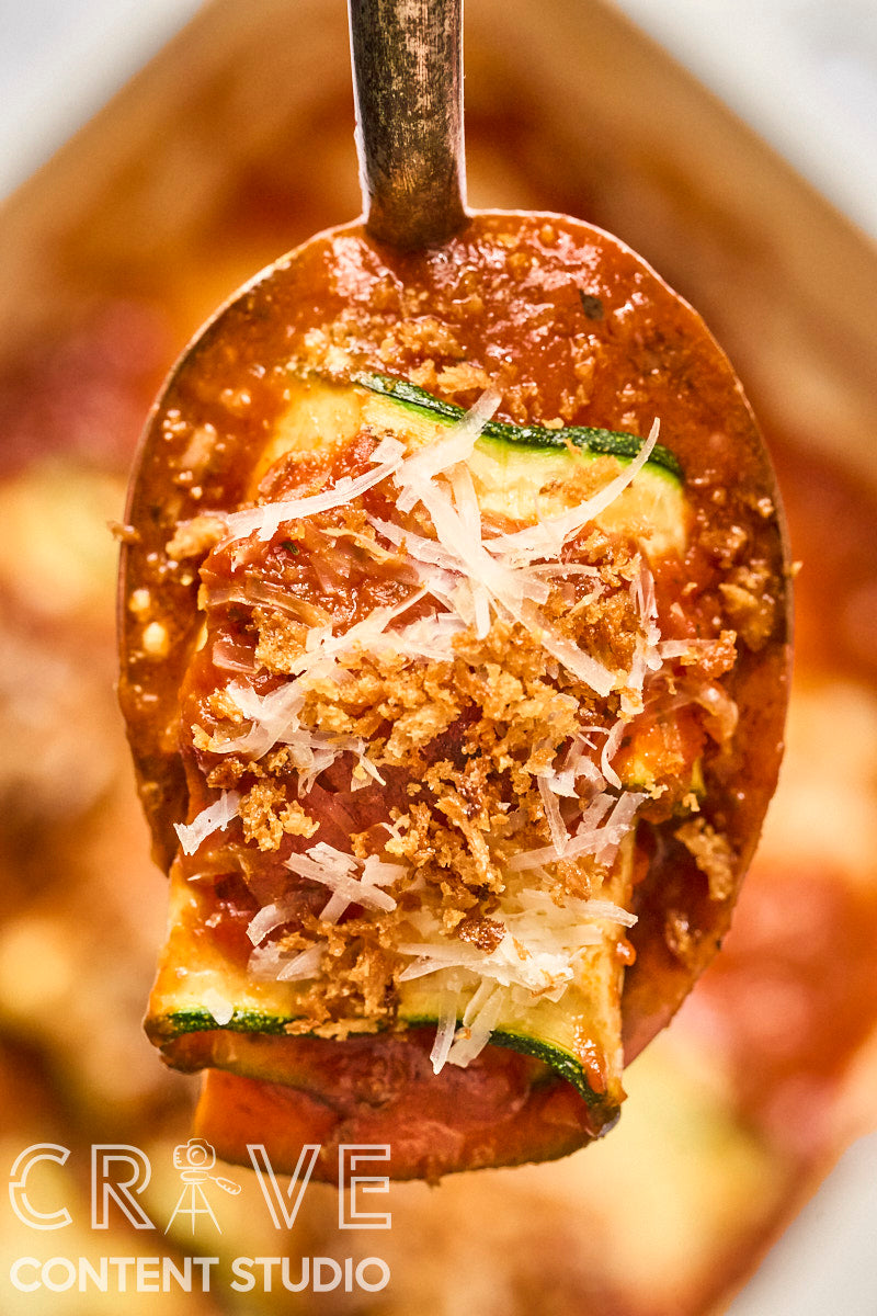 Tomato-Basil Zucchini Rollatini