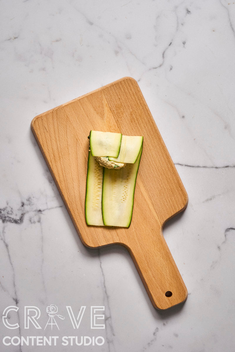 Tomato-Basil Zucchini Rollatini