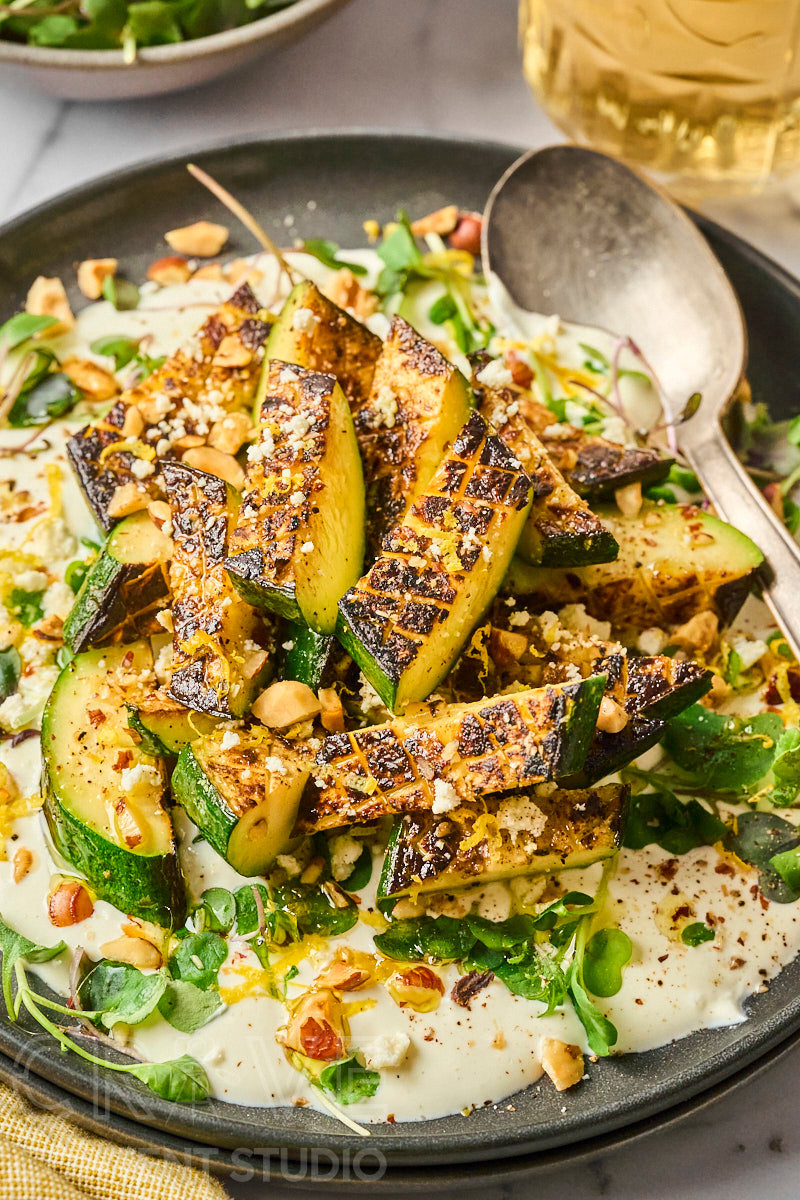 Charred Zucchini Salad
