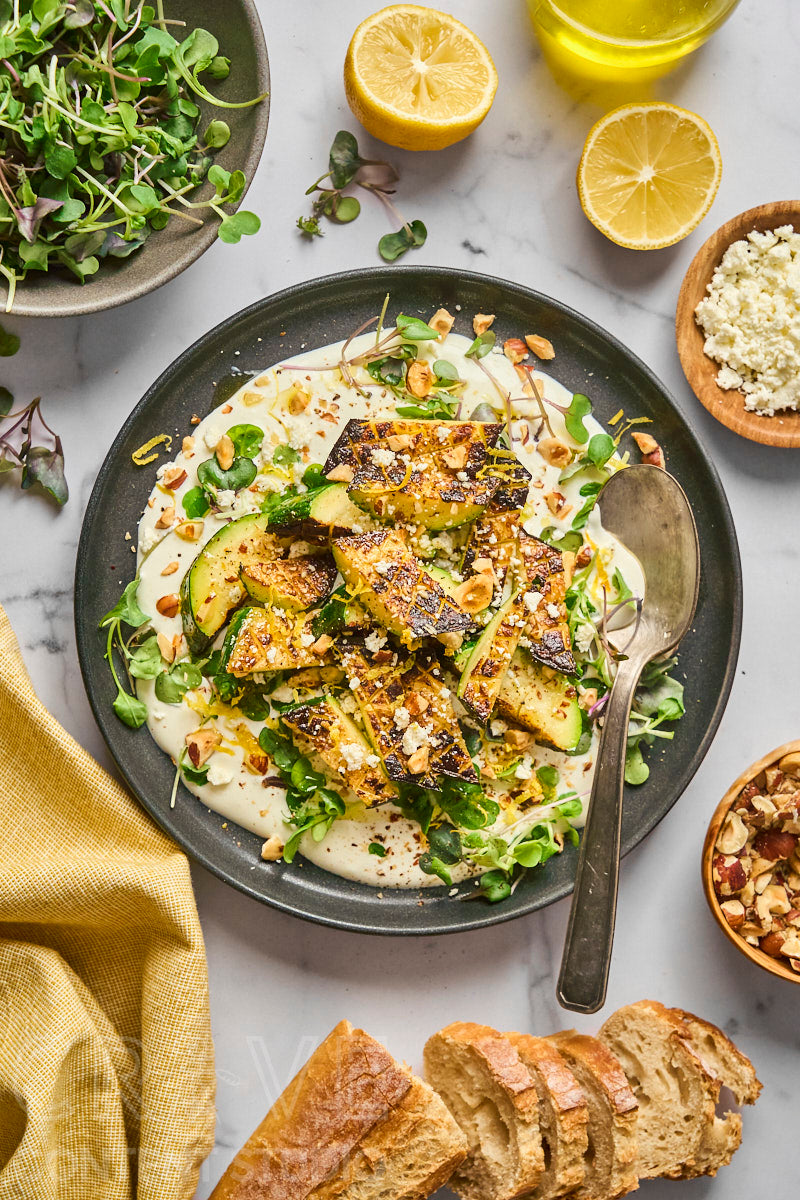 Charred Zucchini Salad