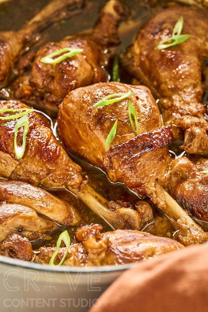 Adobo-Style Chicken Drumsticks