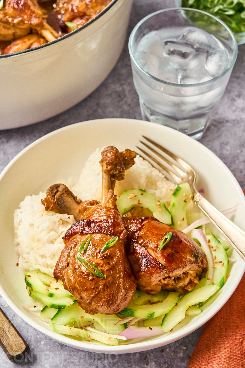 Adobo-Style Chicken Drumsticks