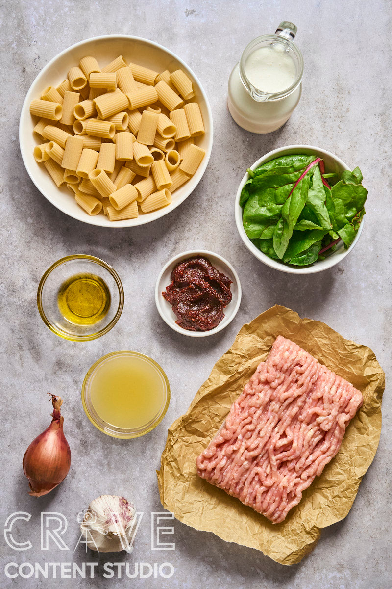 Creamy Gochujang Chicken Pasta