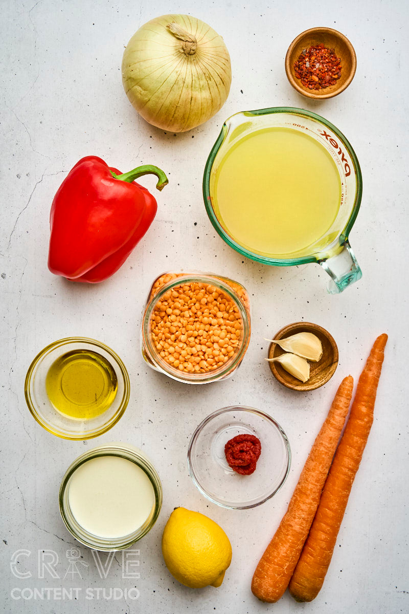 Creamy Red Lentil Soup