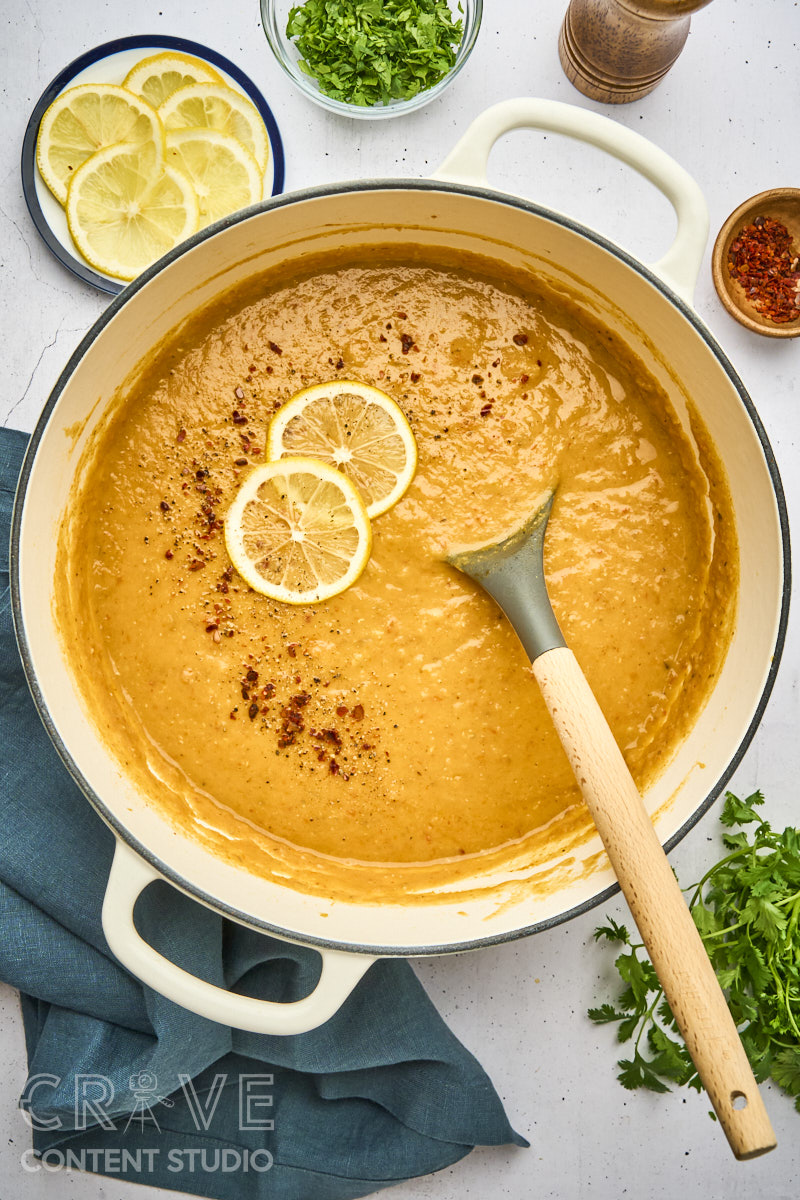 Creamy Red Lentil Soup