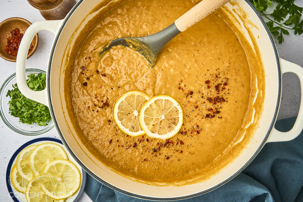 Creamy Red Lentil Soup