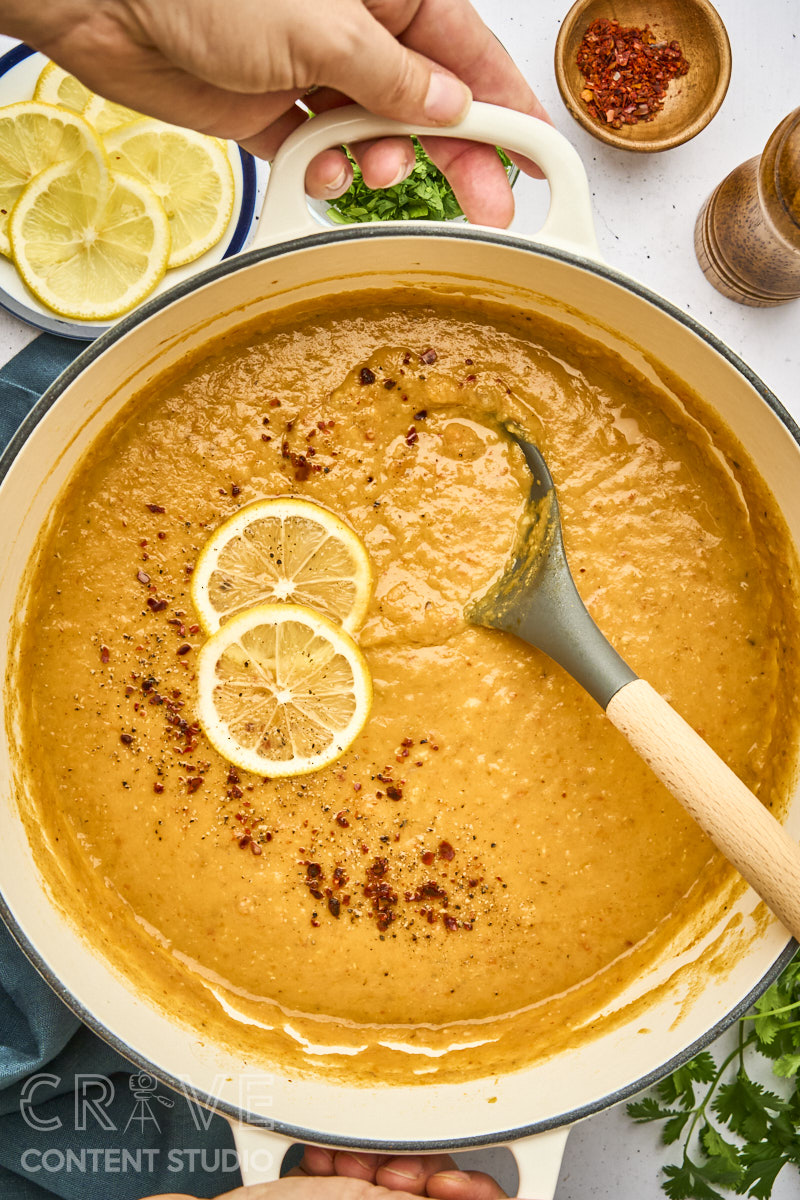 Creamy Red Lentil Soup