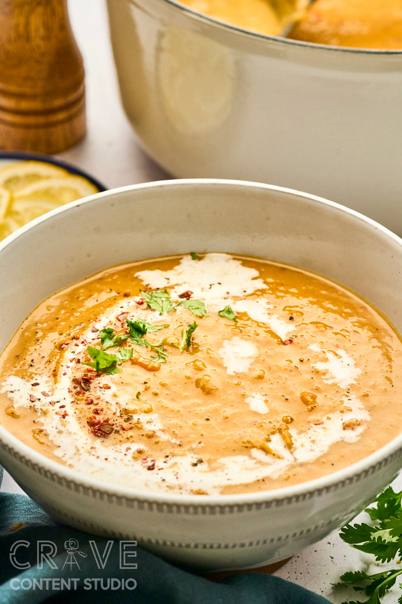 Creamy Red Lentil Soup