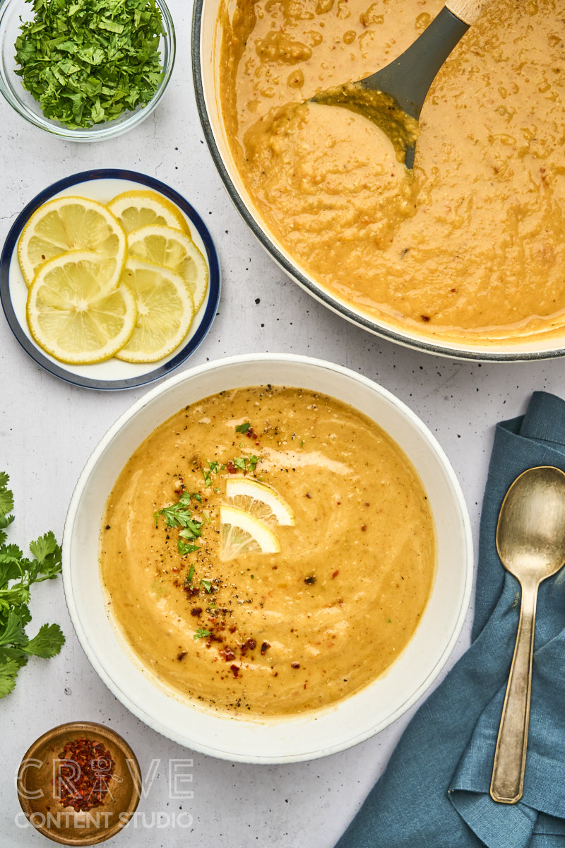 Creamy Red Lentil Soup