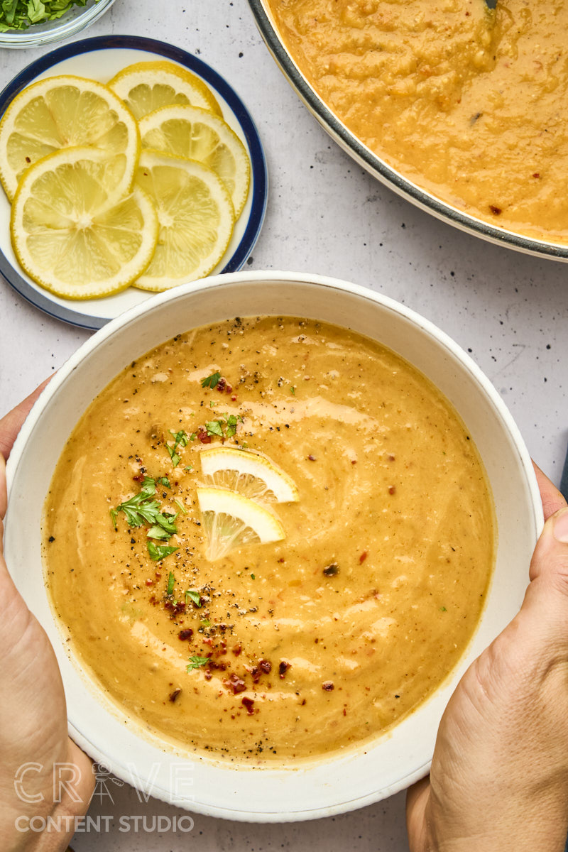 Creamy Red Lentil Soup