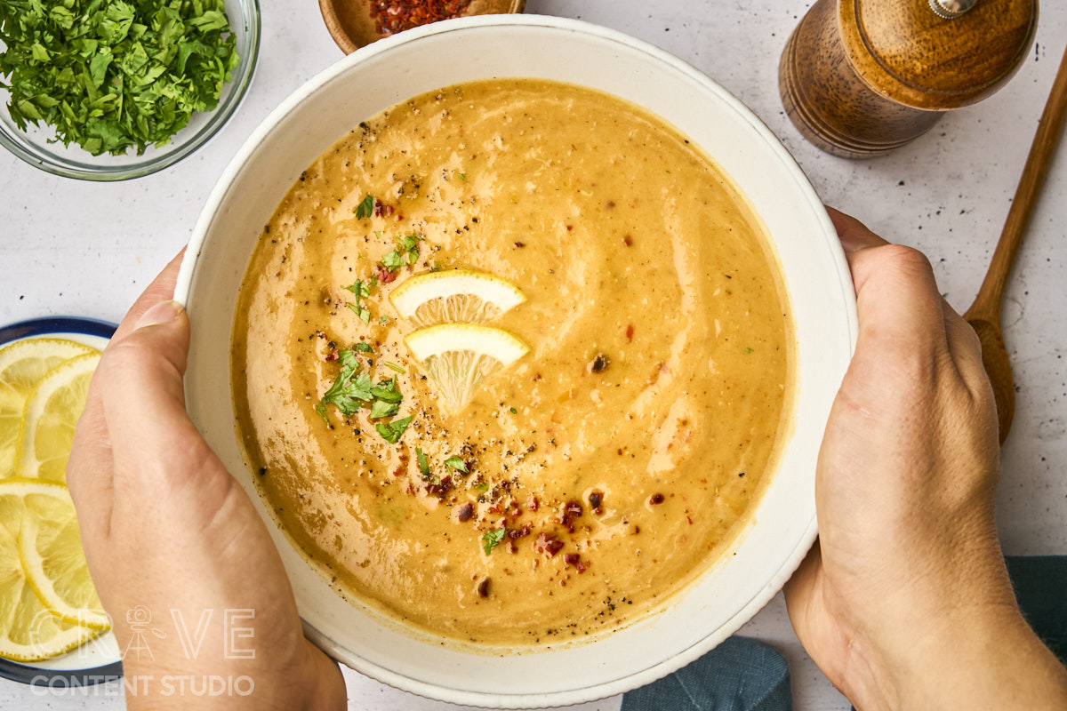 Creamy Red Lentil Soup