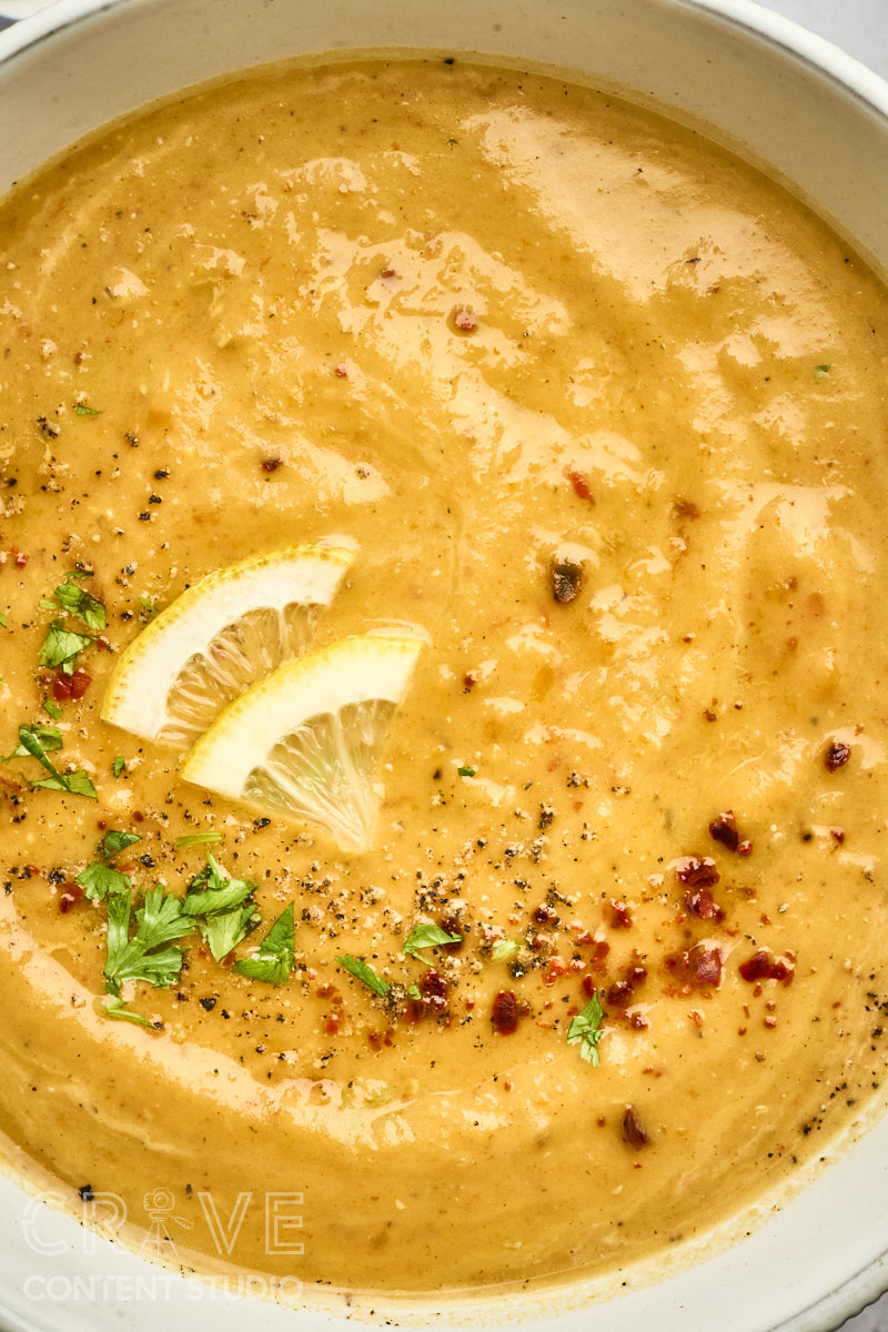 Creamy Red Lentil Soup