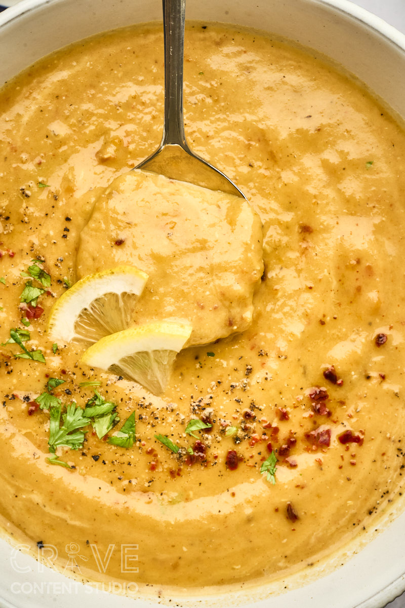 Creamy Red Lentil Soup