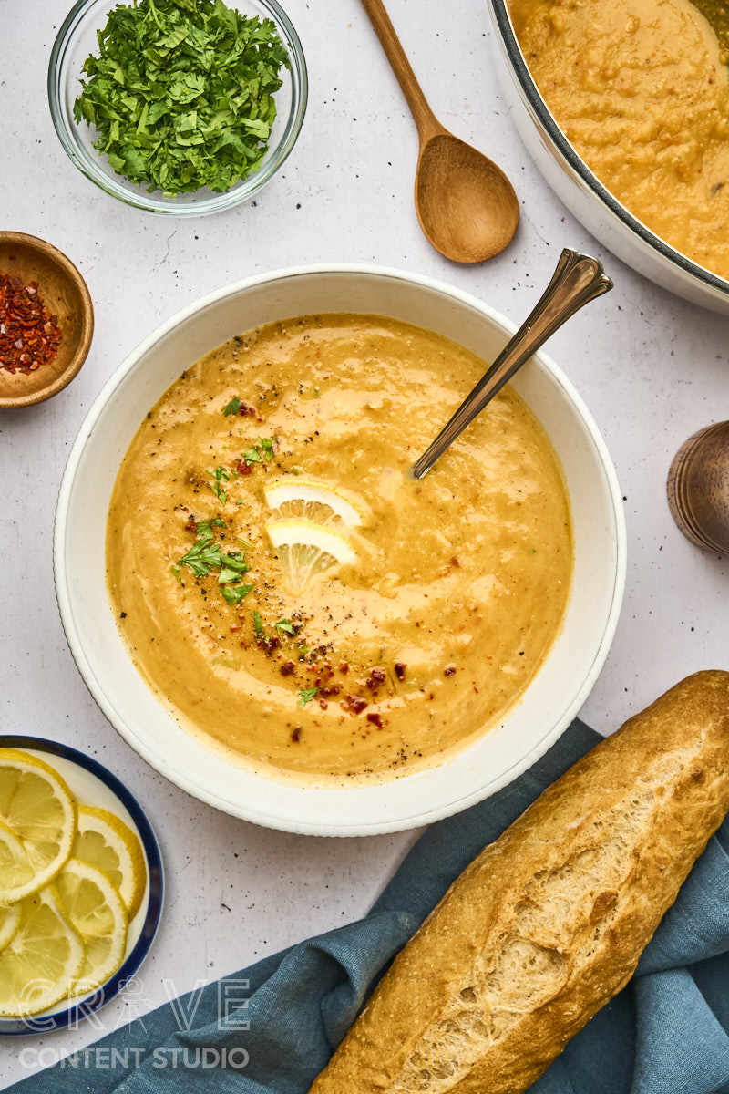 Creamy Red Lentil Soup