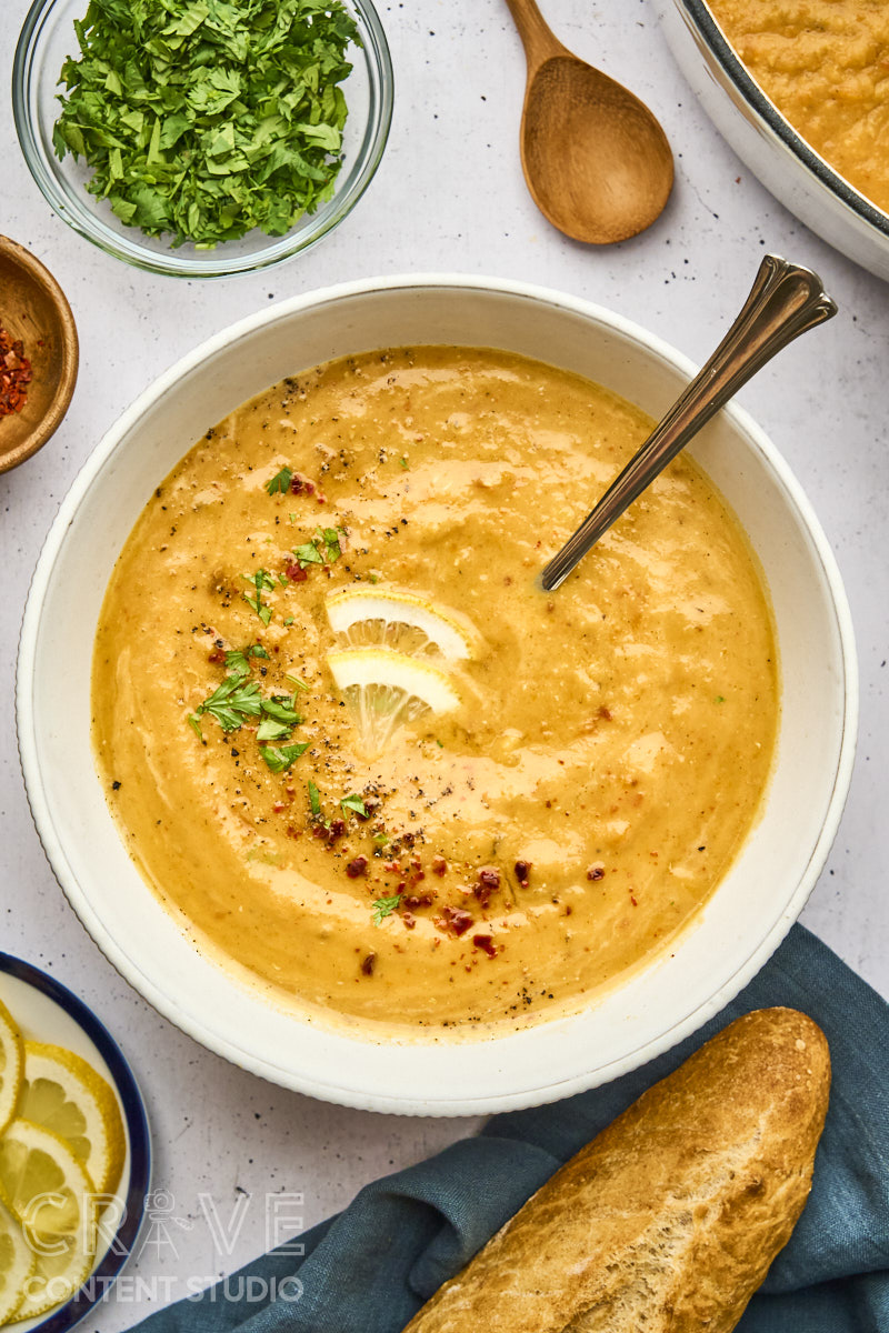 Creamy Red Lentil Soup