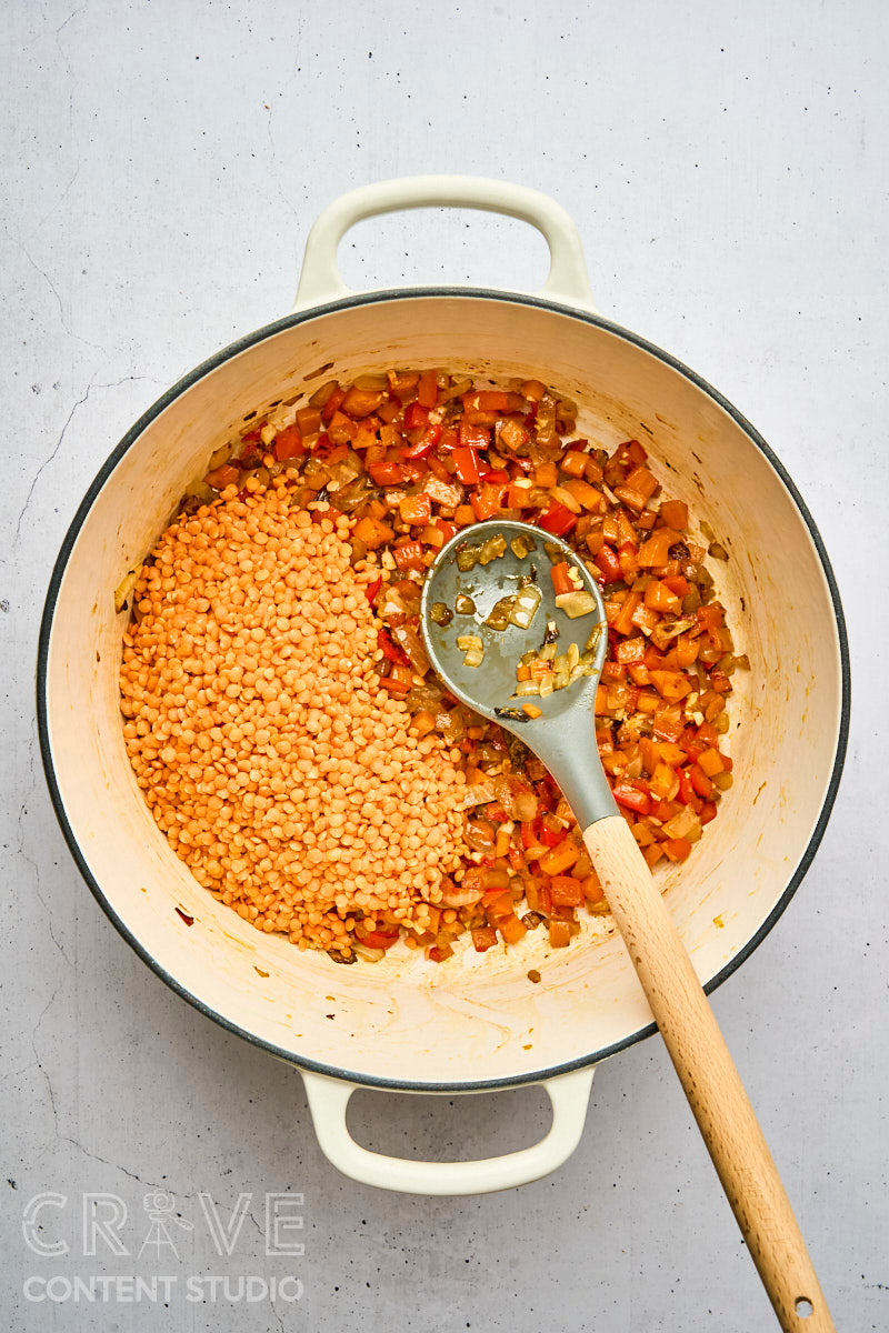 Creamy Red Lentil Soup