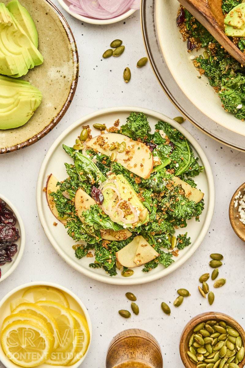 Crispy Quinoa Kale Salad