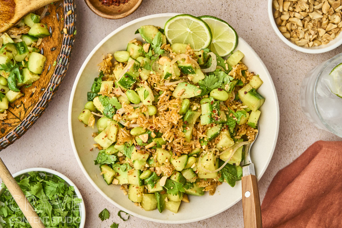 Crispy Rice Salad