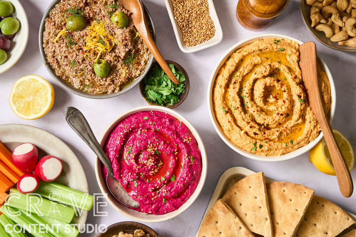 Dip Trio Bundle + Bonus Mezze Spread (Heroes Only)