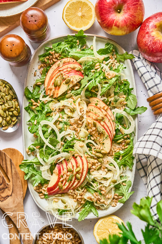 Shaved Fennel & Apple Farro Salad (Mini Exclusive)