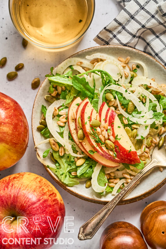 Shaved Fennel & Apple Farro Salad (Mini Exclusive)