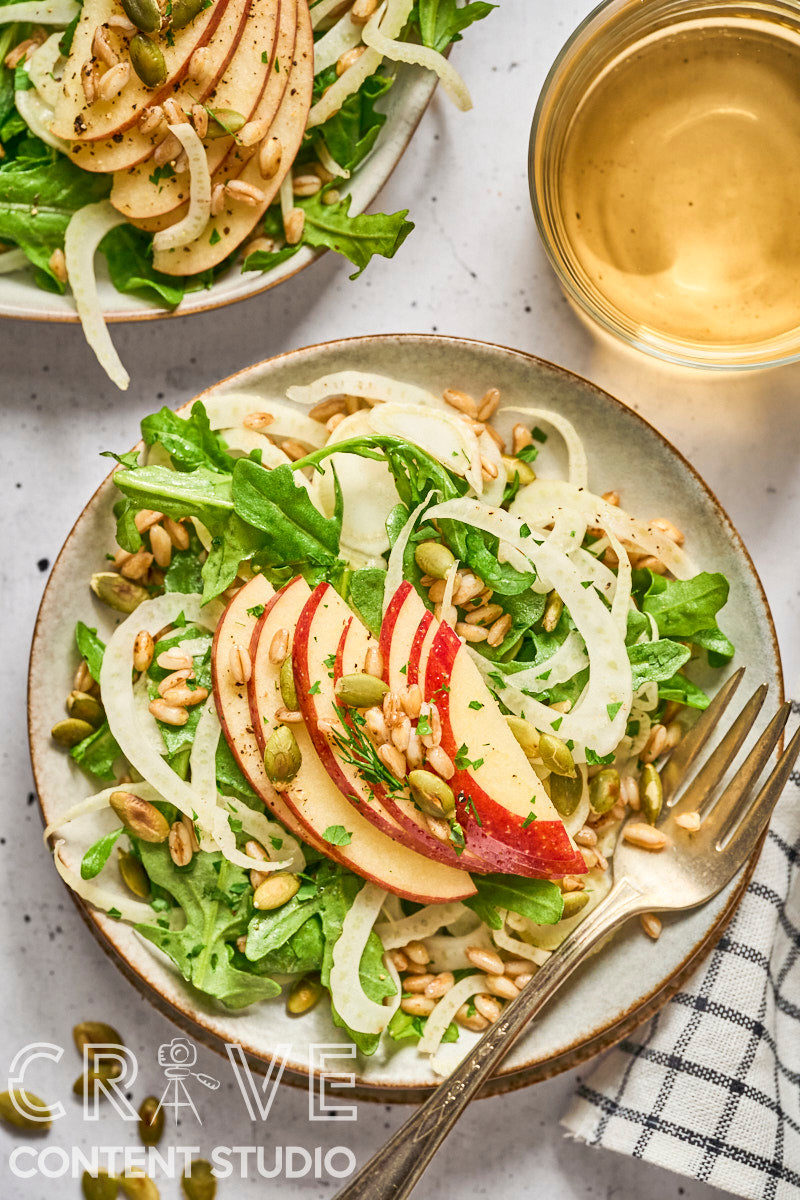Shaved Fennel & Apple Farro Salad (Mini Exclusive)