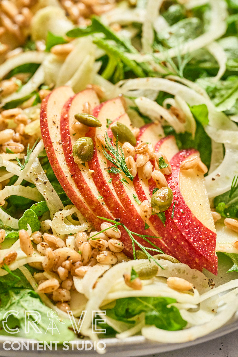 Shaved Fennel & Apple Farro Salad (Mini Exclusive)