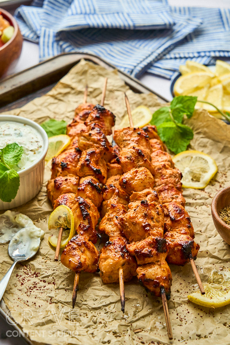 Greek Chicken Skewers