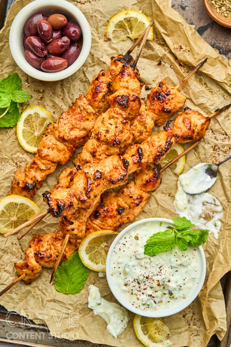 Greek Chicken Skewers