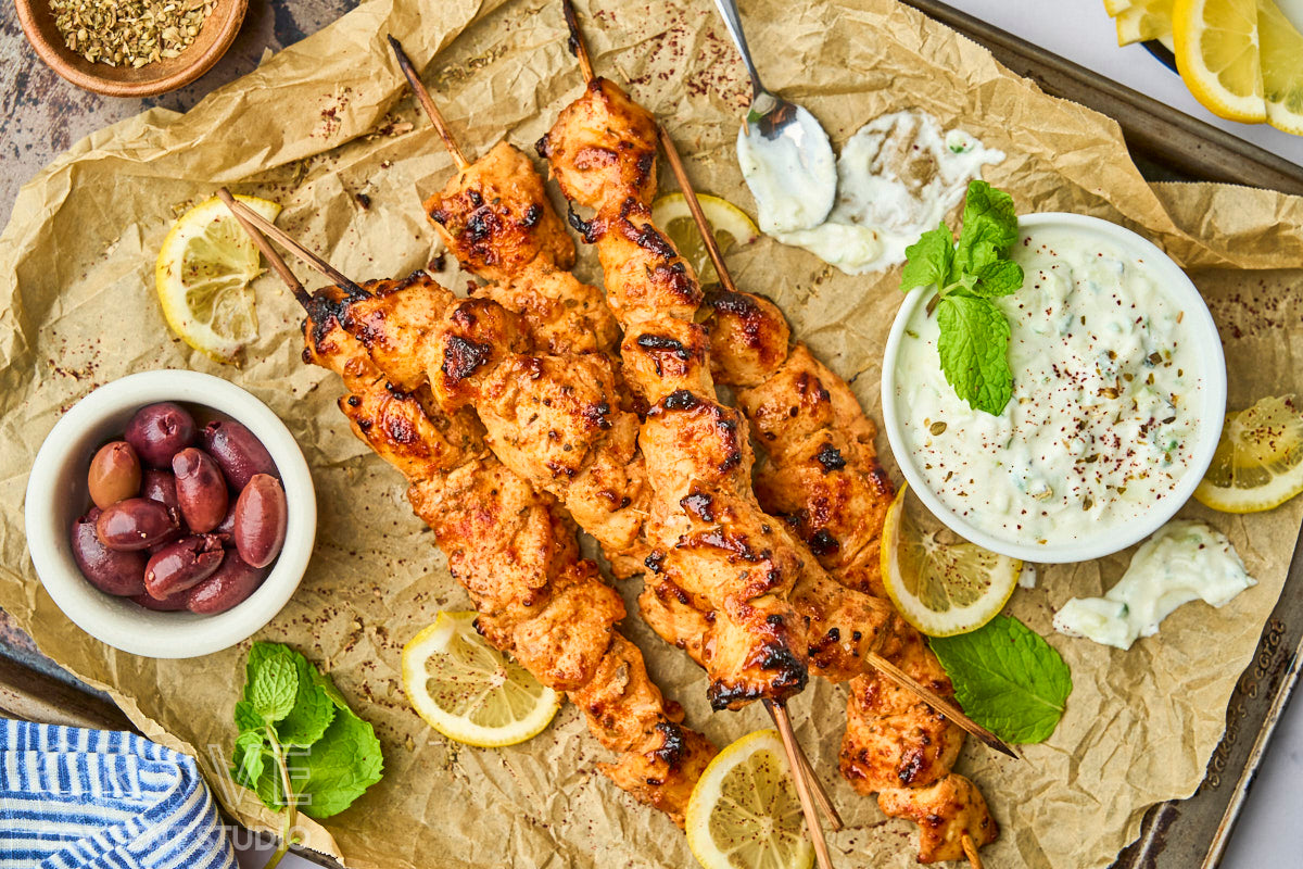 Greek Chicken Skewers