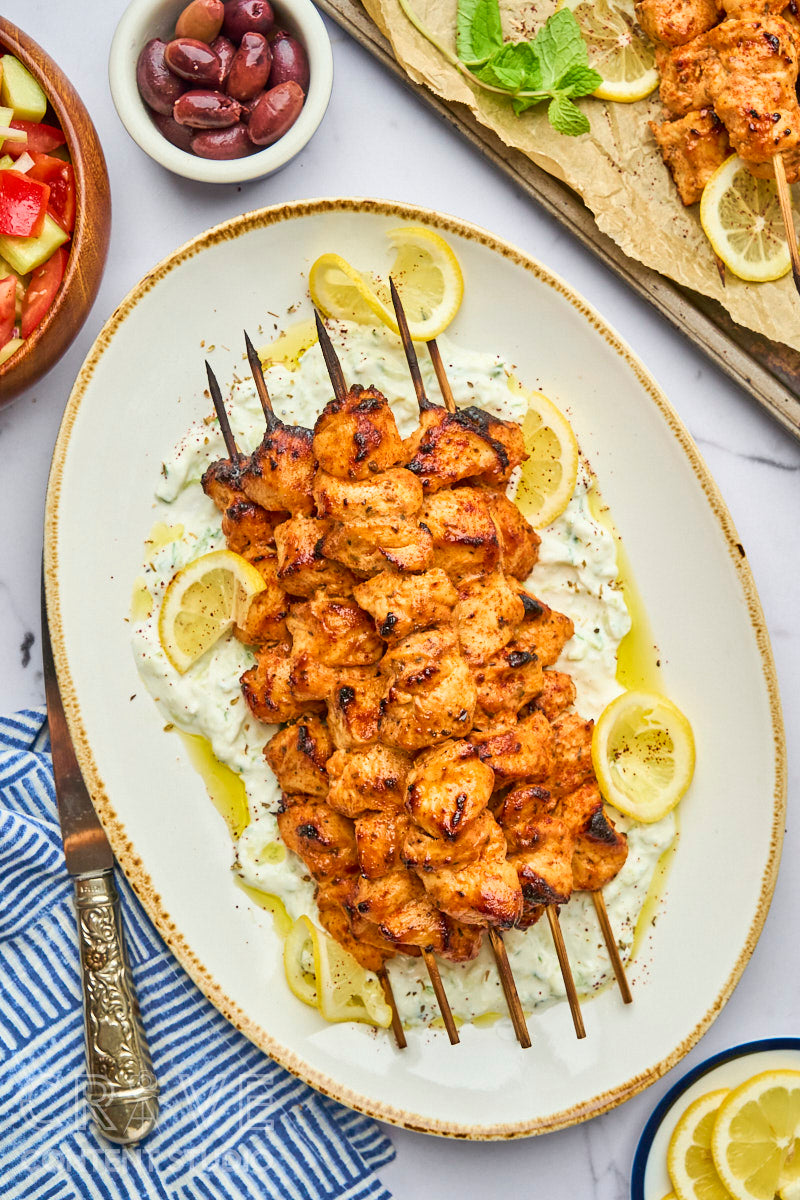 Greek Chicken Skewers