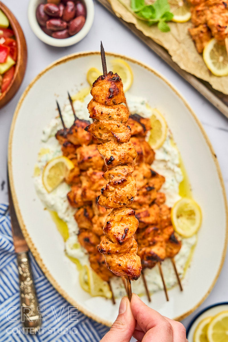 Greek Chicken Skewers