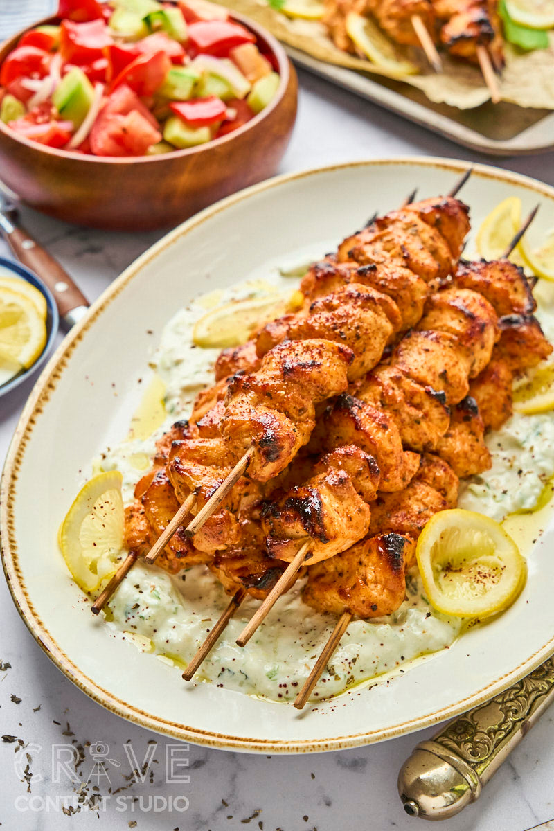 Greek Chicken Skewers