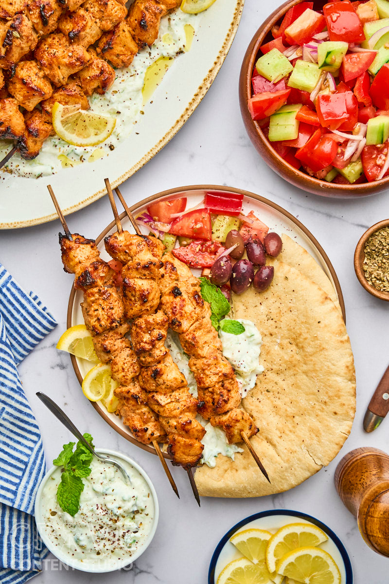 Greek Chicken Skewers