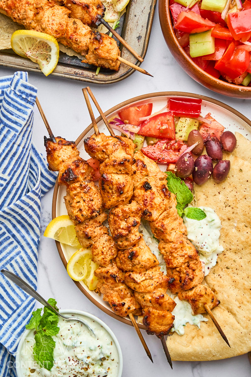 Greek Chicken Skewers